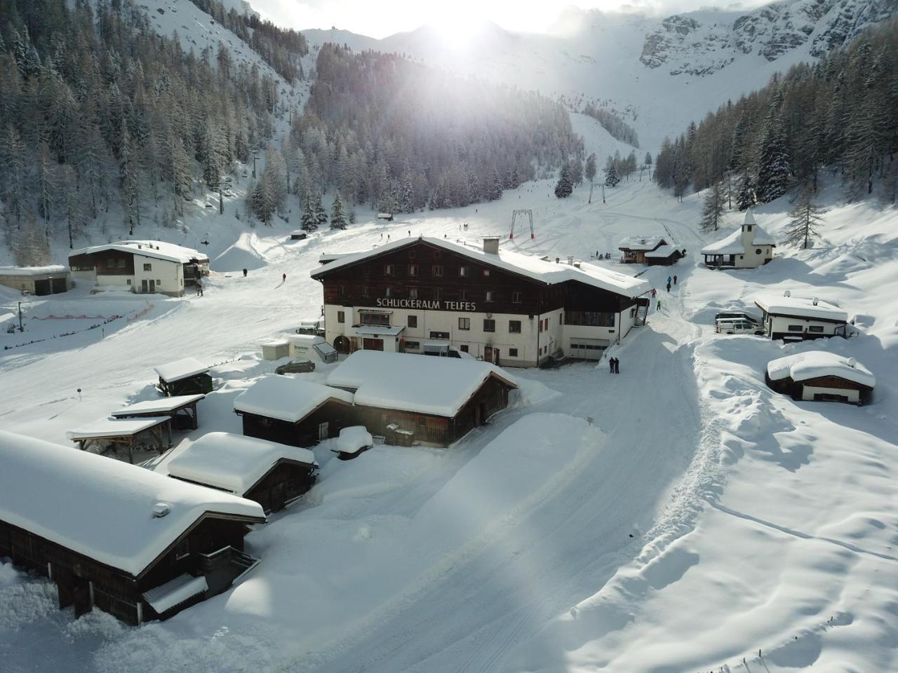 Berghotel Schlickeralm 1.616 M Fulpmes Εξωτερικό φωτογραφία